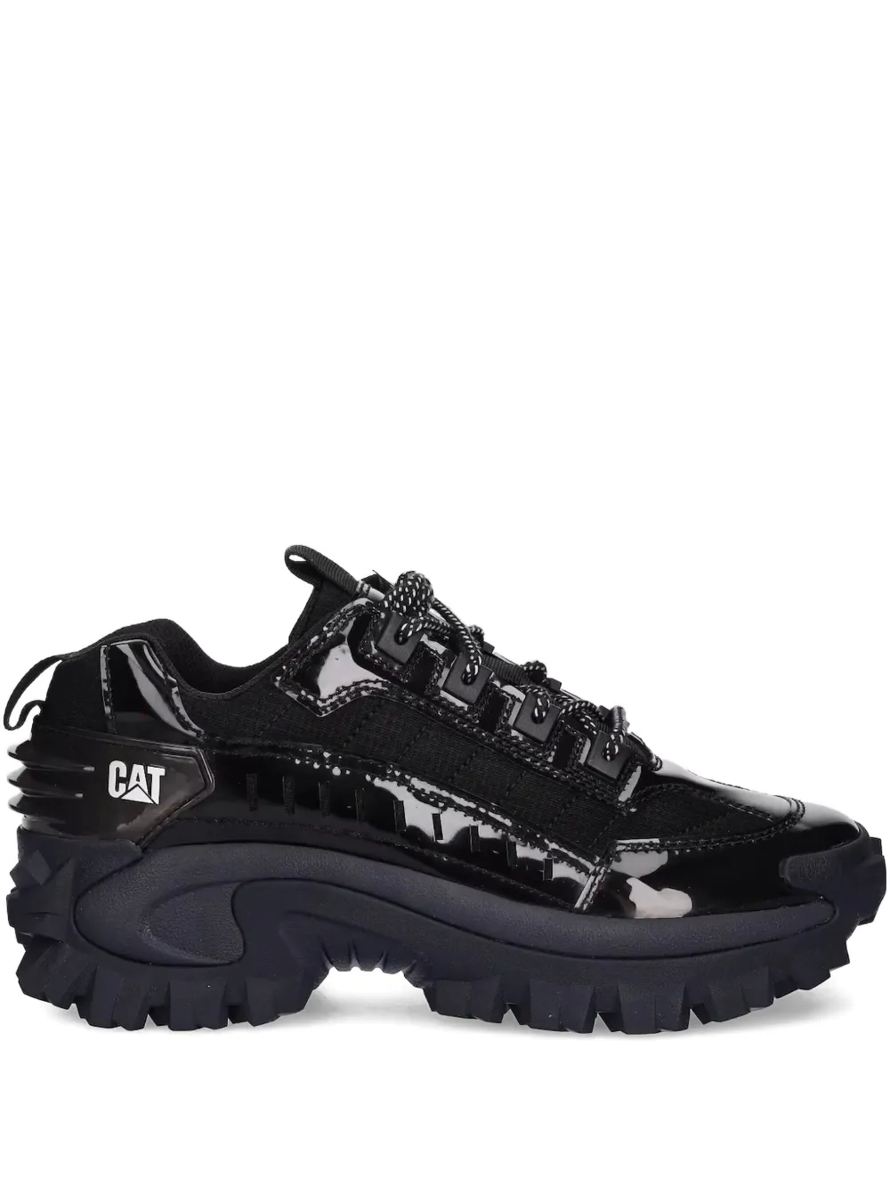Caterpillar Sneakers met gewatteerdee kraag Zwart