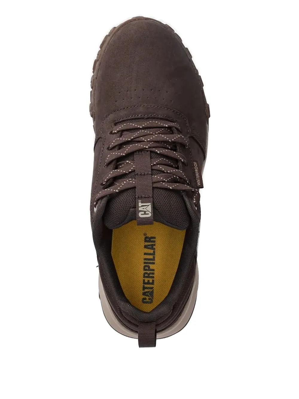 caterpillar lace-up low-top sneakers Brown