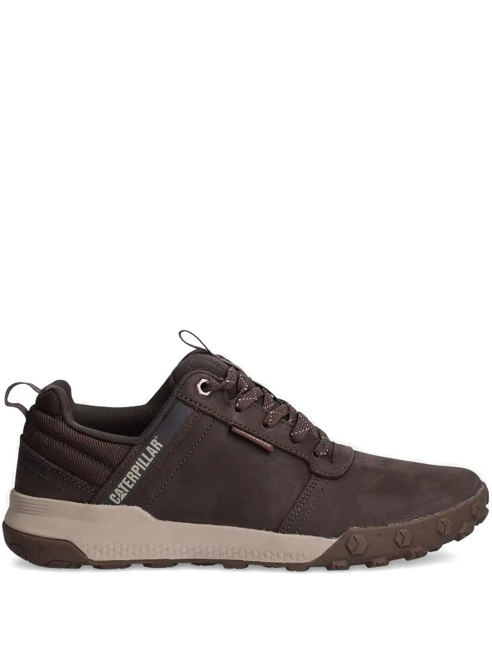 Caterpillar lace-up low-top sneakers Brown