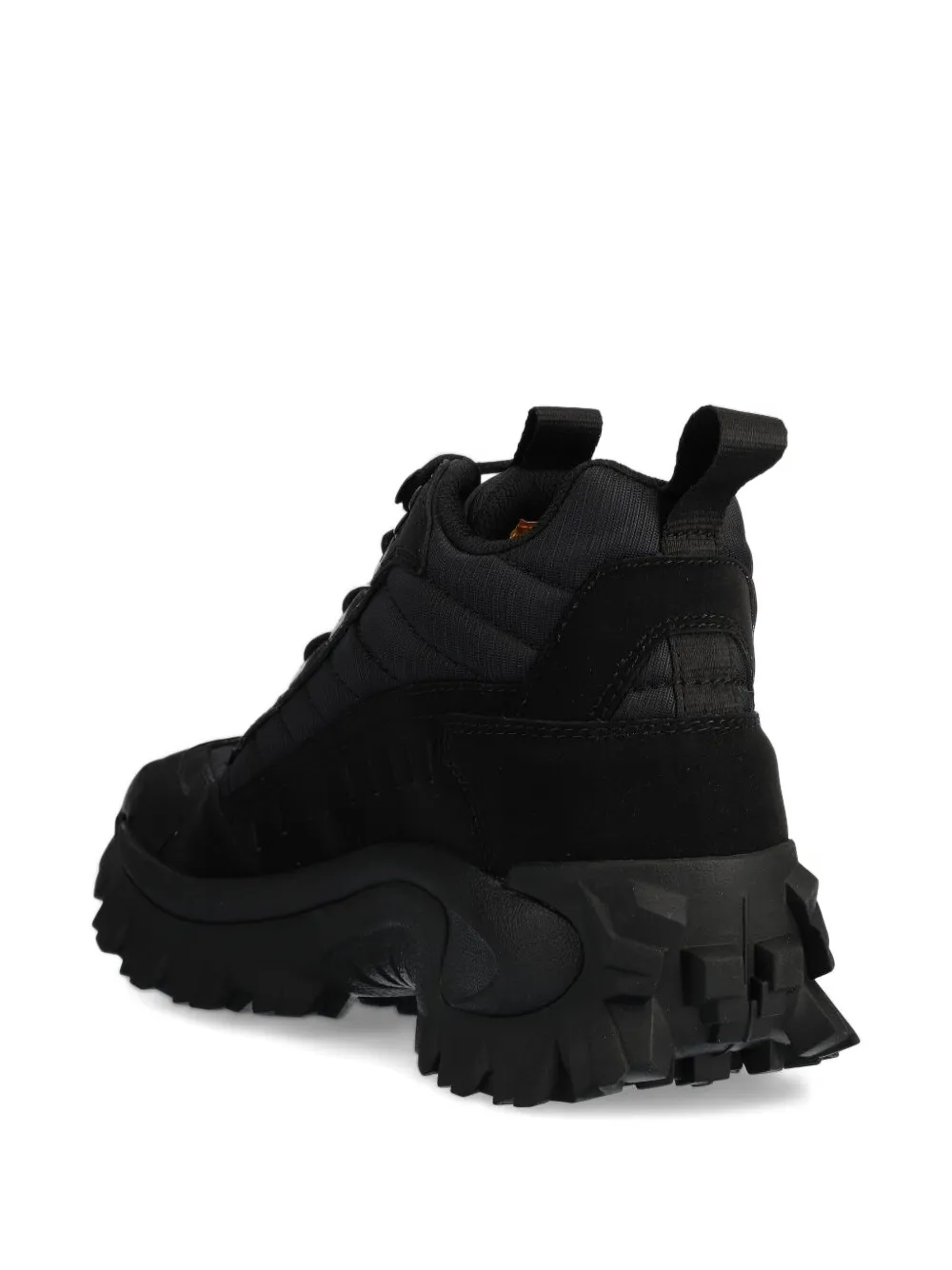 caterpillar lace-up ridged-sole sneakers Black