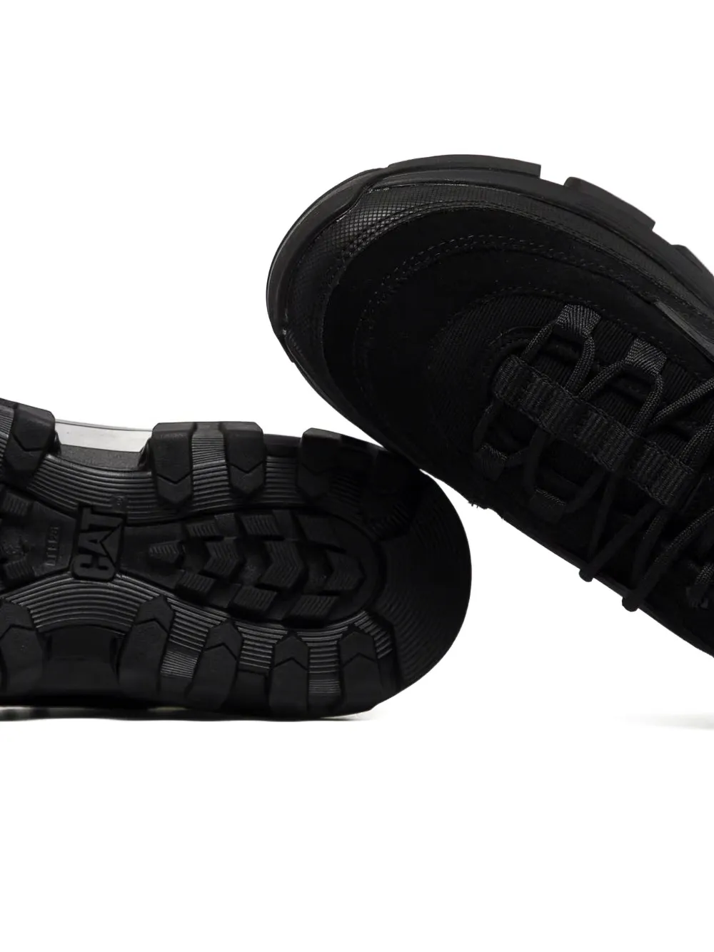 caterpillar Suède sneakers Zwart