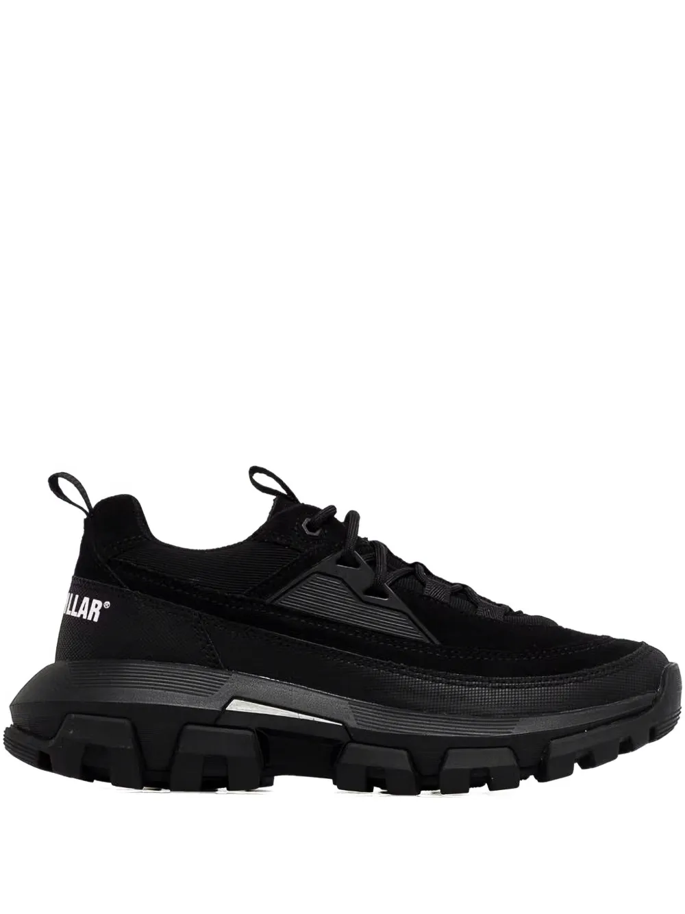 Caterpillar Suede Sneakers In Black