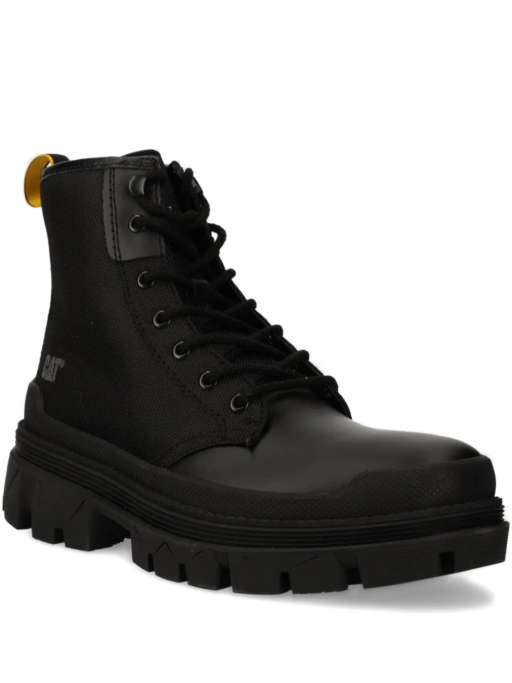 Caterpillar lace-up rubber-sole boots Black