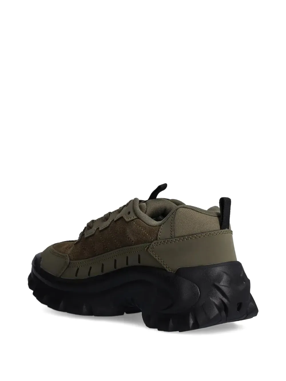 caterpillar Intruder sneakers met textuur Groen