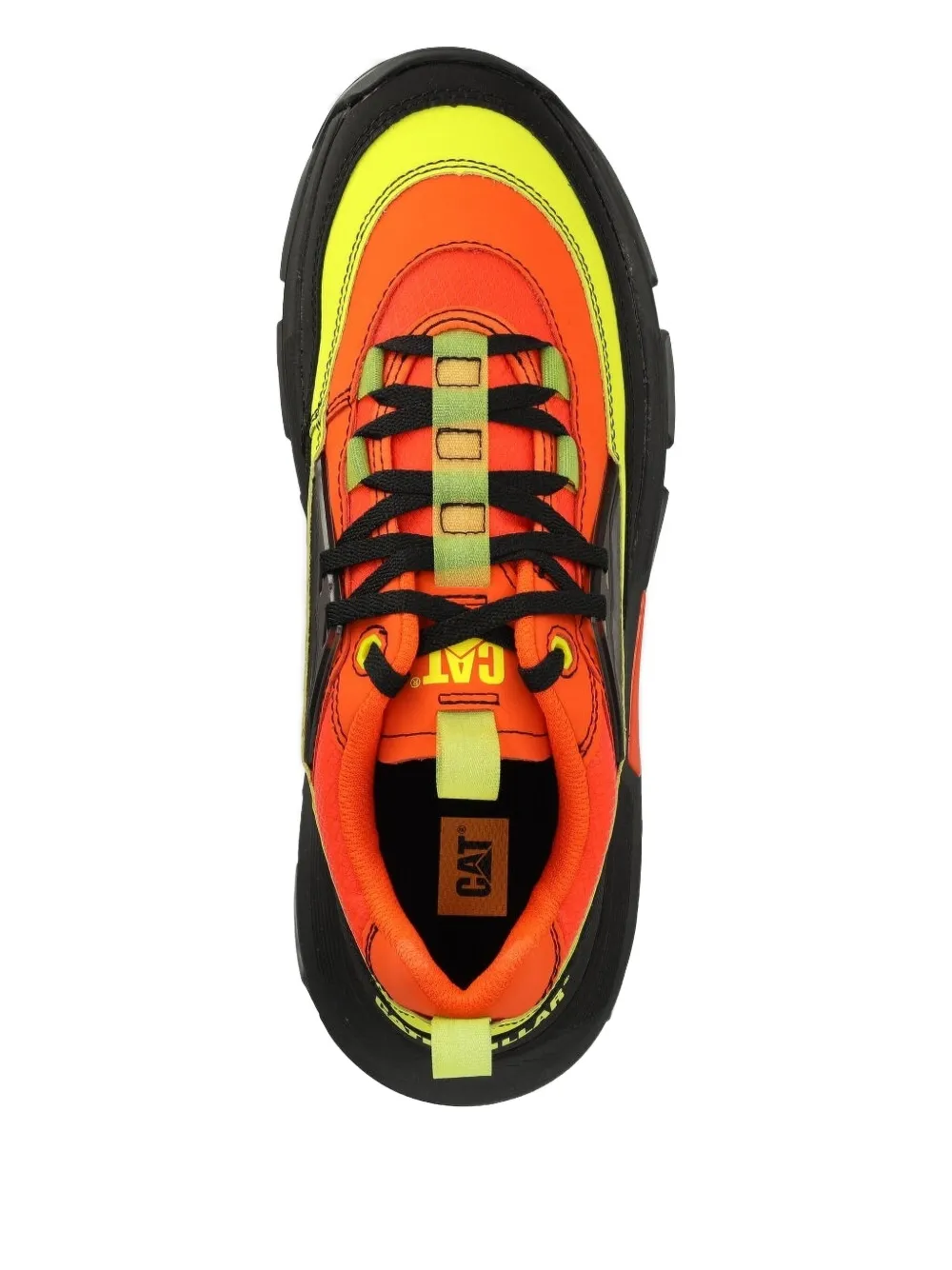 caterpillar lace-up low-top sneakers Black