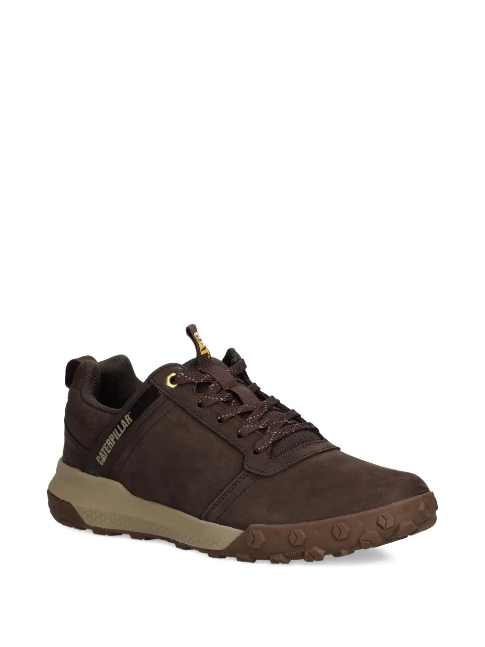 caterpillar Hex Ready leren sneakers Bruin