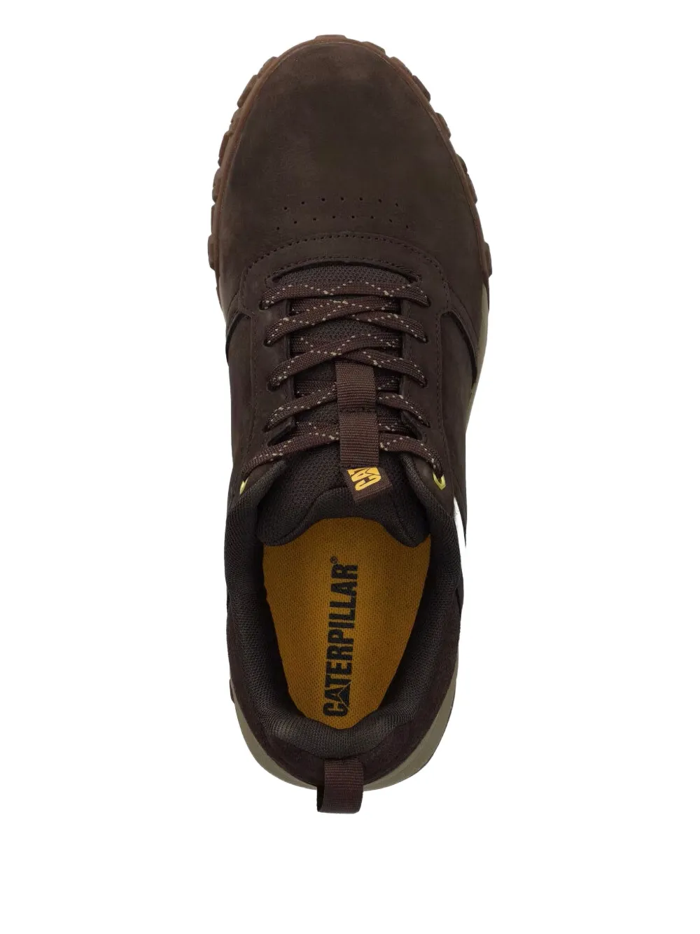caterpillar Hex Ready leren sneakers Bruin