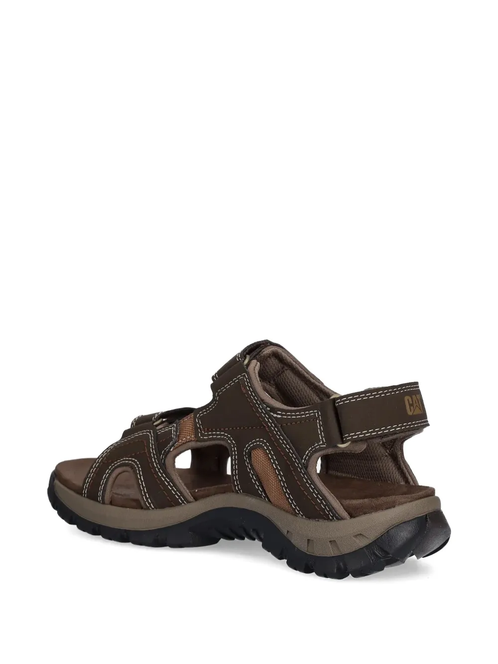 caterpillar Giles three-strap sandals Brown