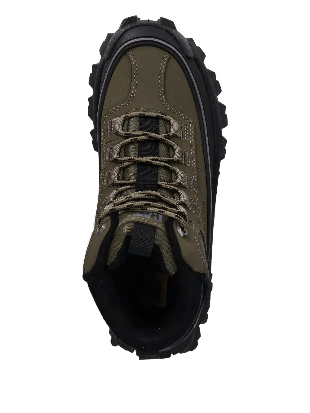 caterpillar lace-up hiking boots Green