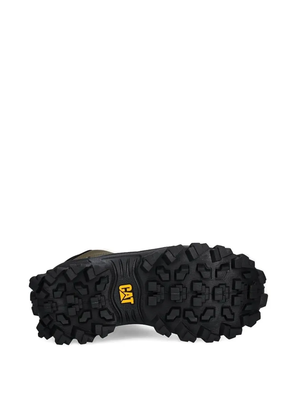 caterpillar lace-up hiking boots Green