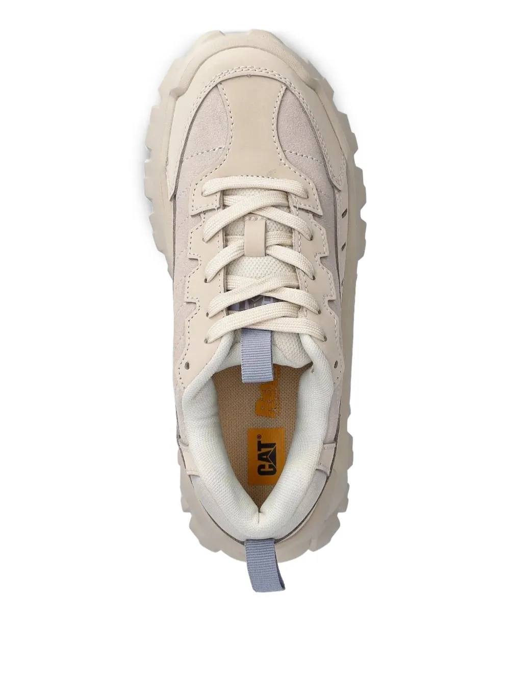 caterpillar Intruder Lite chunky-sole lace-up sneakers Neutrals