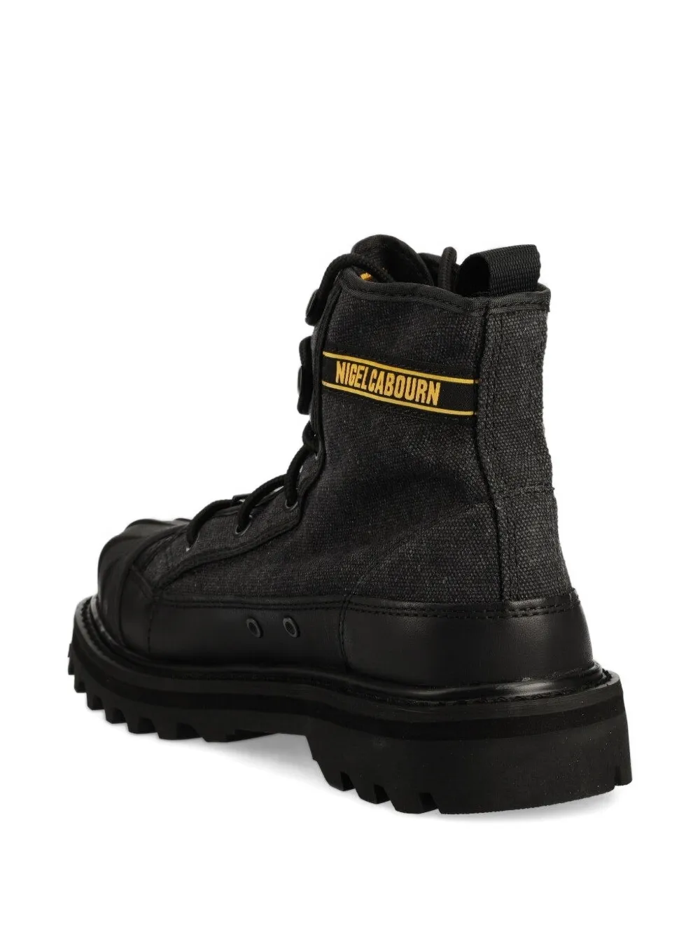 caterpillar lace-up sneakers Black