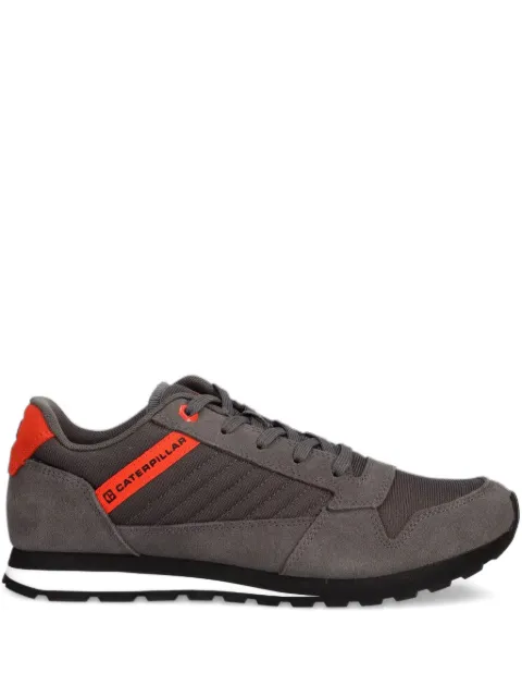 caterpillar Ventura panelled suede sneakers