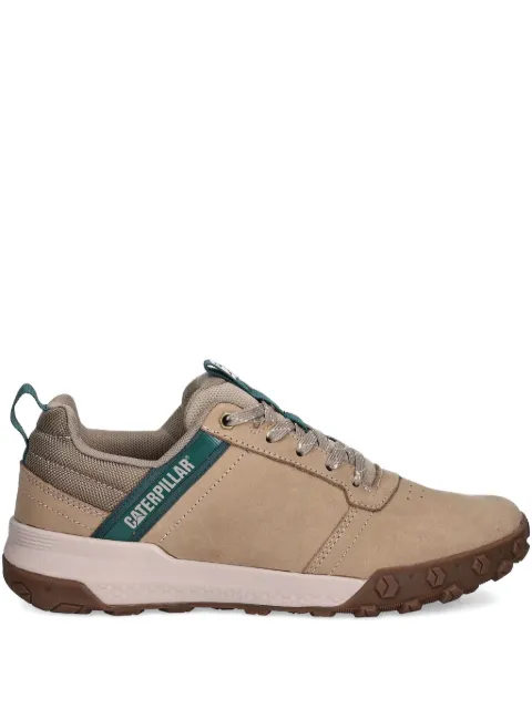 caterpillar panelled trainers
