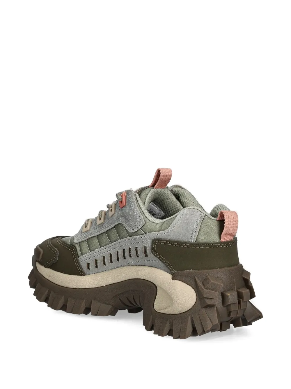 caterpillar Intruder lace-up chunky sneakers Green