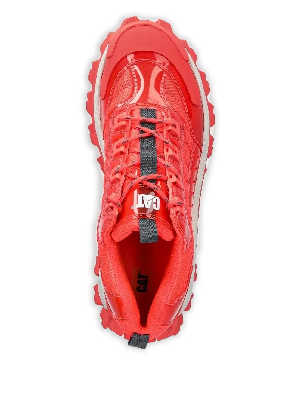 caterpillar lace-up sneakers Orange