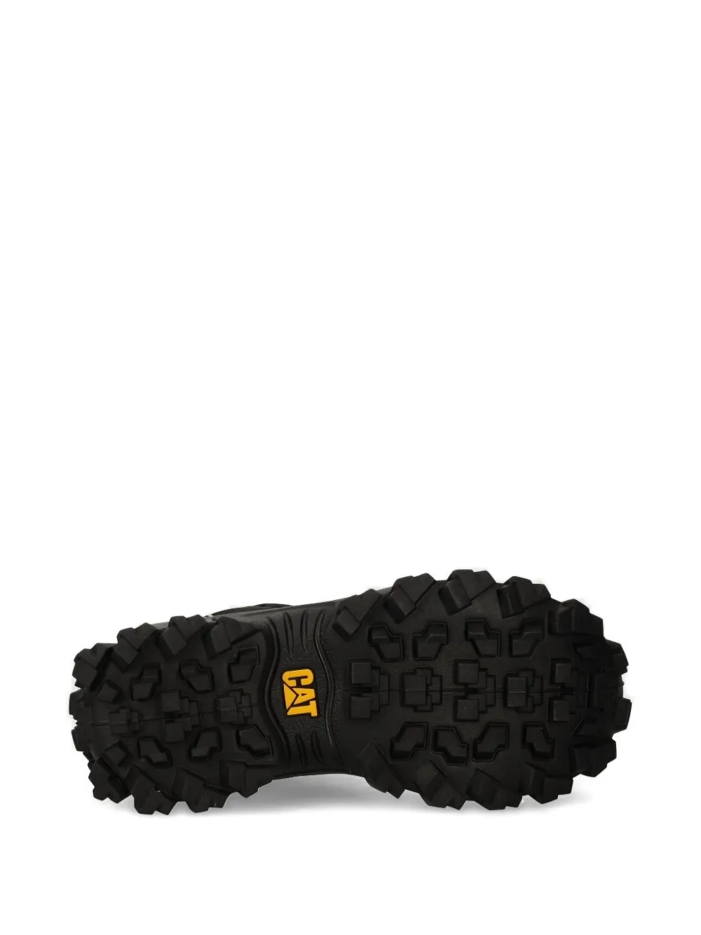 caterpillar pull-tab panelled lace-up sneakers Black