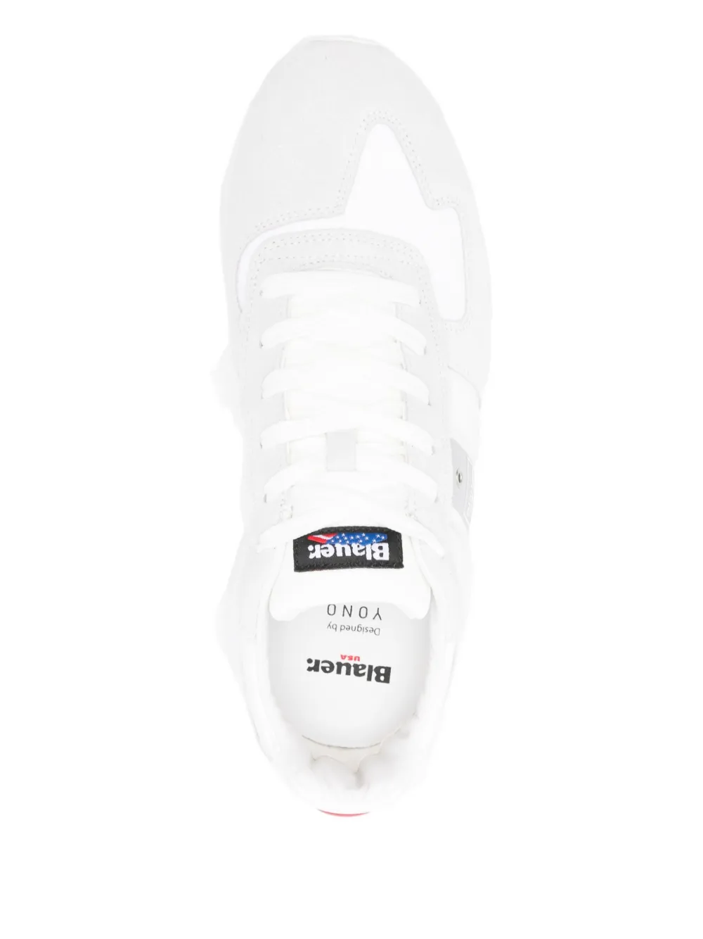 Blauer logo-detail sneakers White