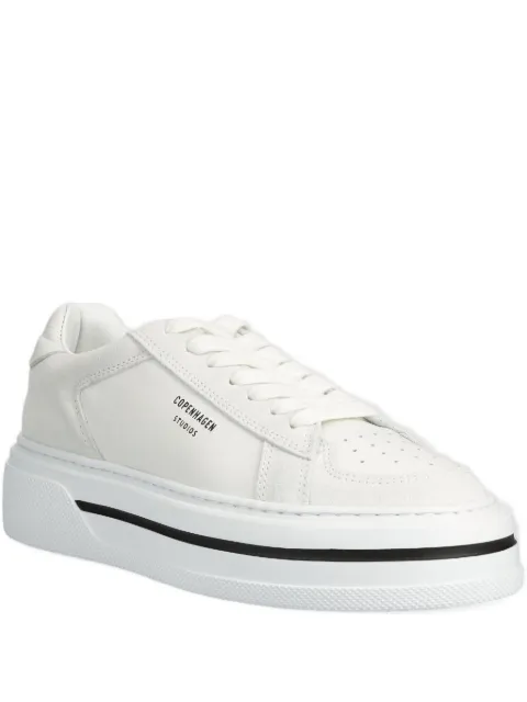 Copenhagen platform leather suede trainers