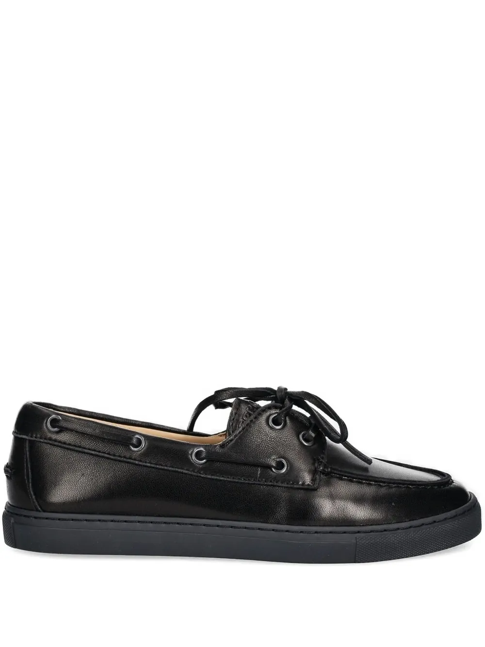 Copenhagen leather lace-up shoes Black