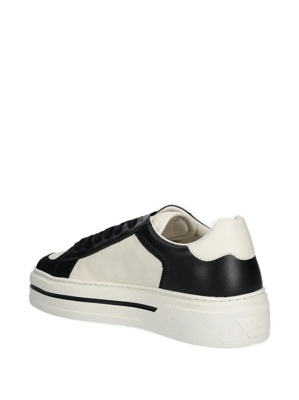 Copenhagen leather-panel sneakers Black