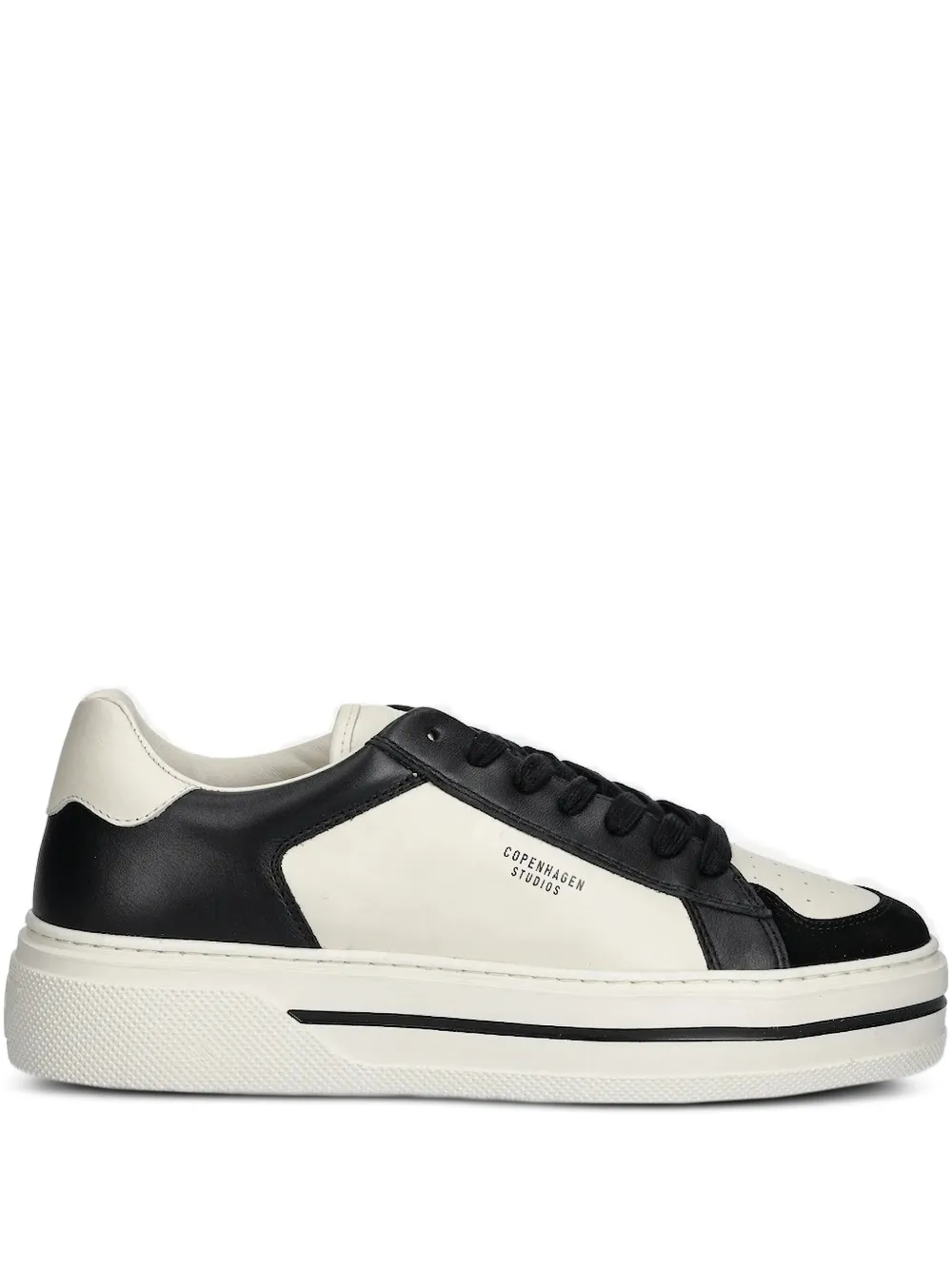Copenhagen Sneakers met vlakken Zwart