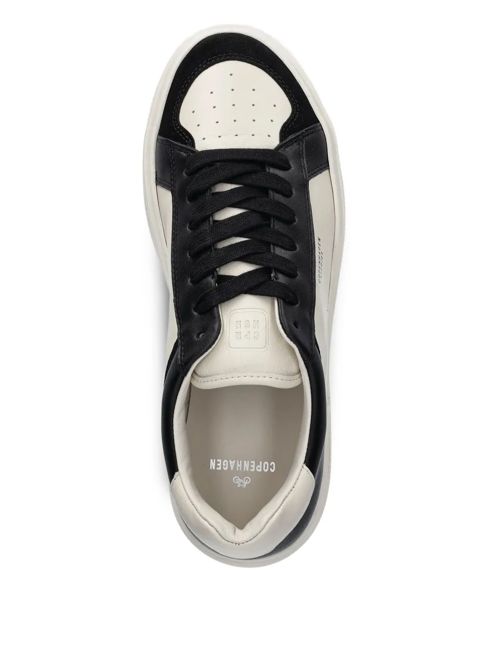 Copenhagen Sneakers met vlakken Zwart