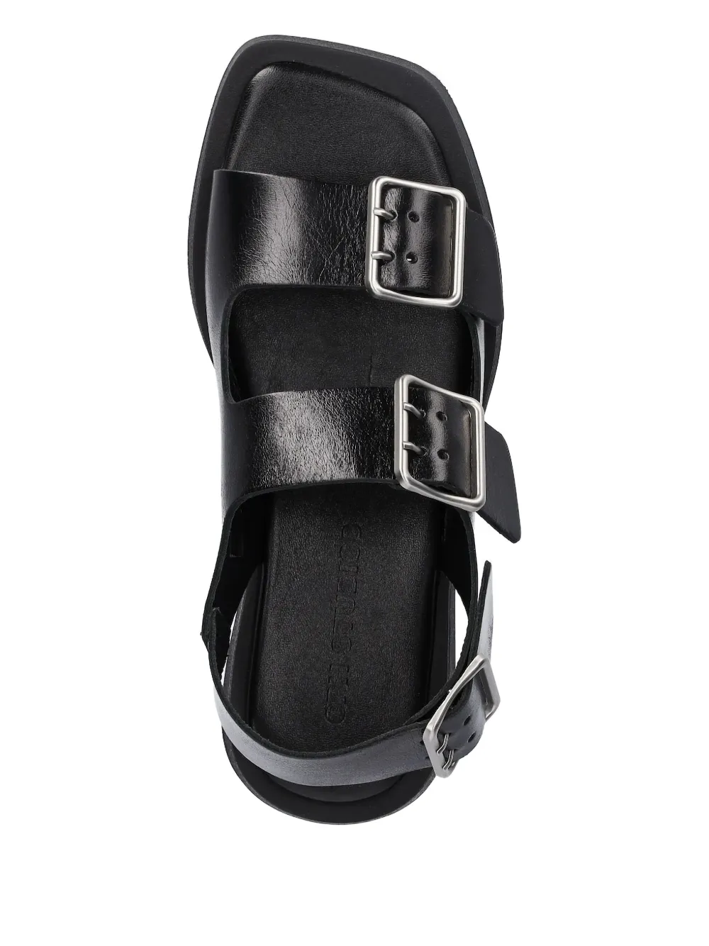 Copenhagen Sandalen met gespdetail Zwart