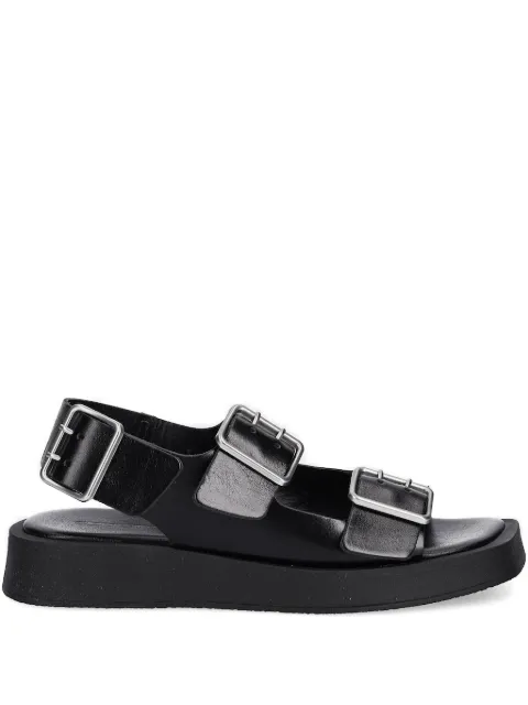 Copenhagen buckle-detail platform sandals