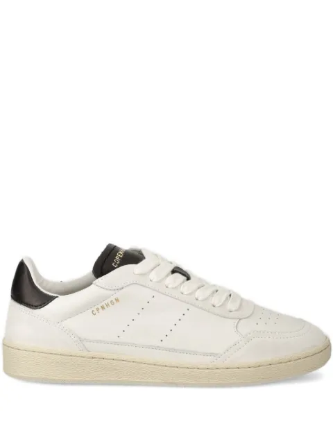 Copenhagen leather panelled lace-up sneakers 