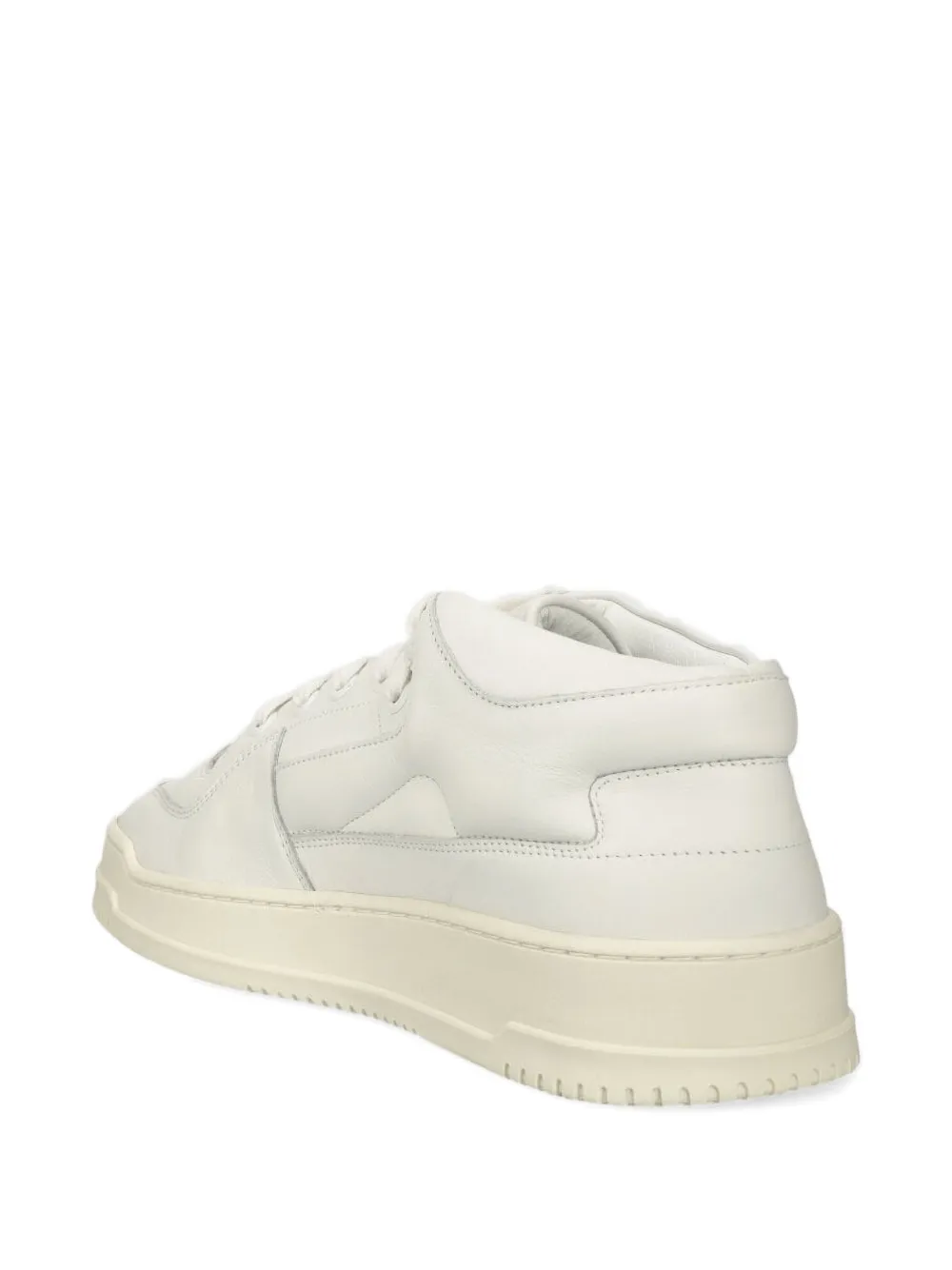 Copenhagen Cph159m Padded Leather Trainers In White