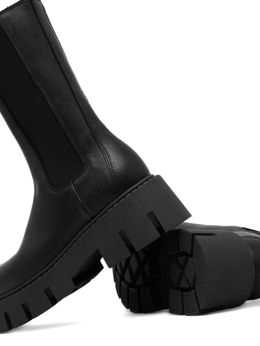 Copenhagen Lug-sole Chelsea Boots In Black