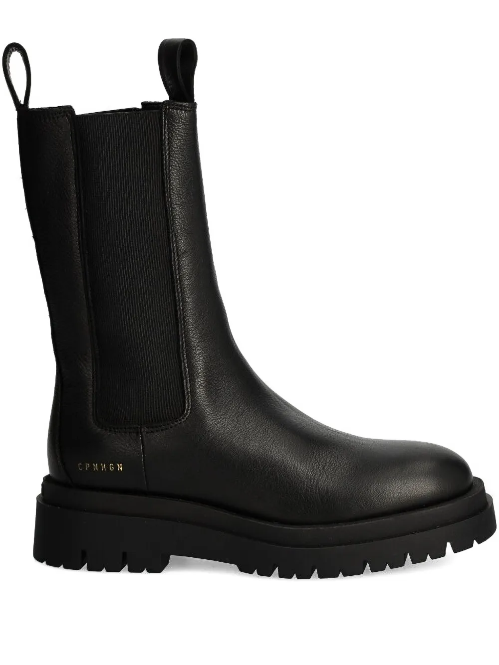 Copenhagen elastic-panelled lug-sole boots Black