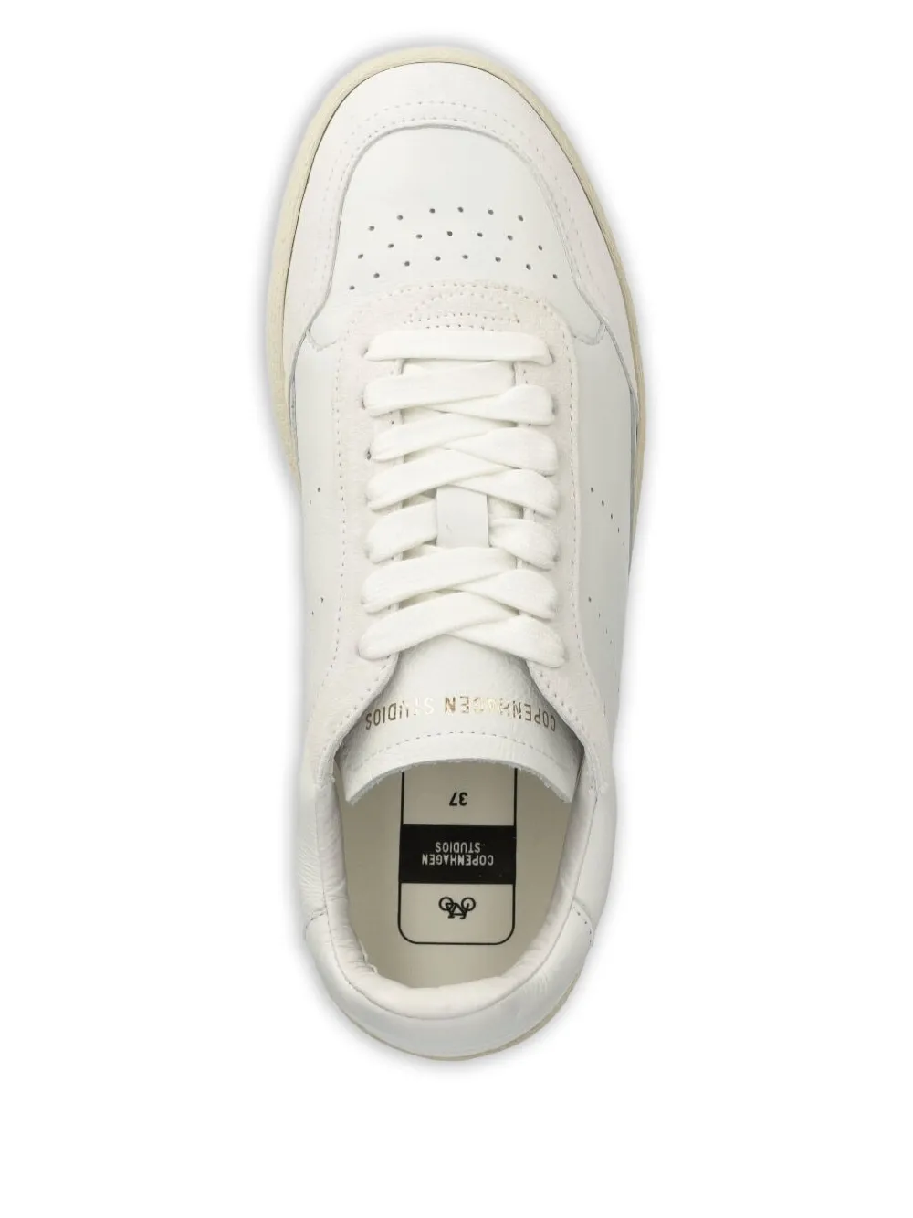 Copenhagen perforated sneakers White