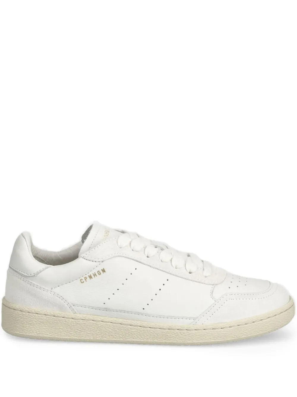 Copenhagen perforated sneakers White