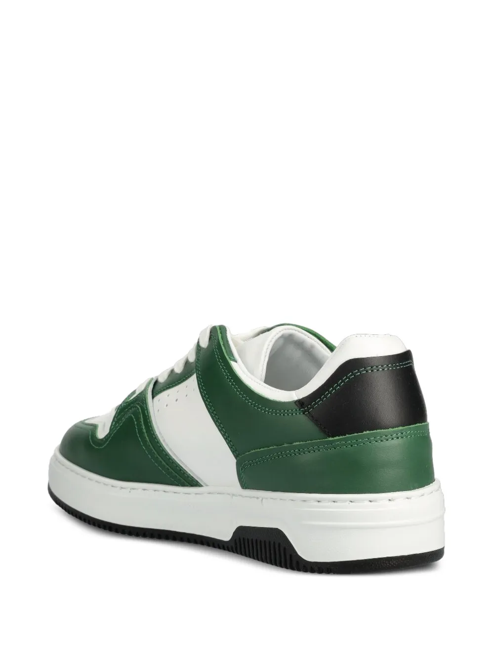 Copenhagen Leren sneakers met vlakken Wit