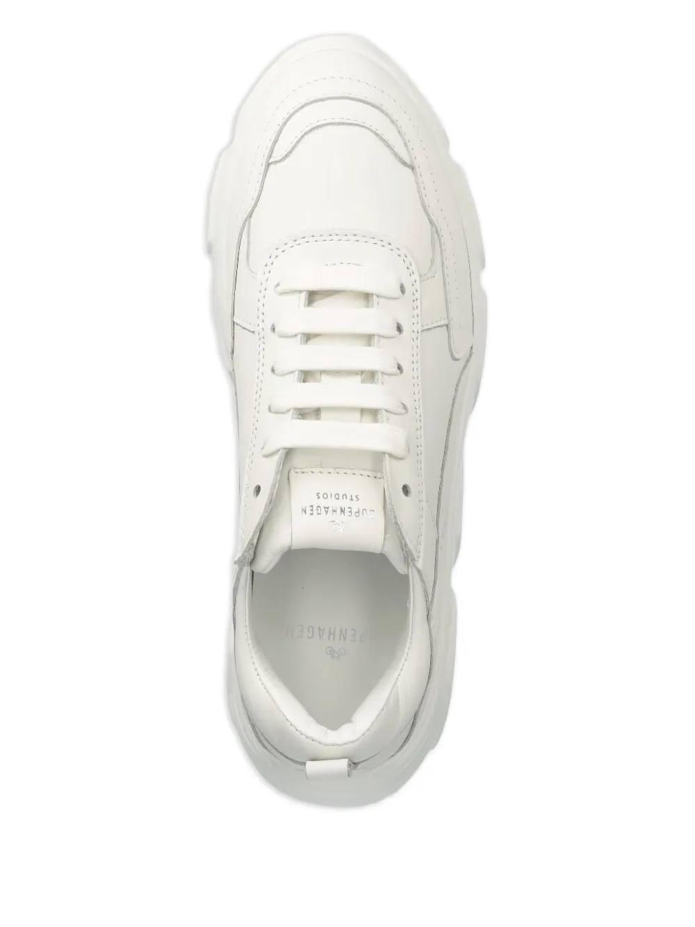 Copenhagen Chunky sneakers met plateauzool Wit