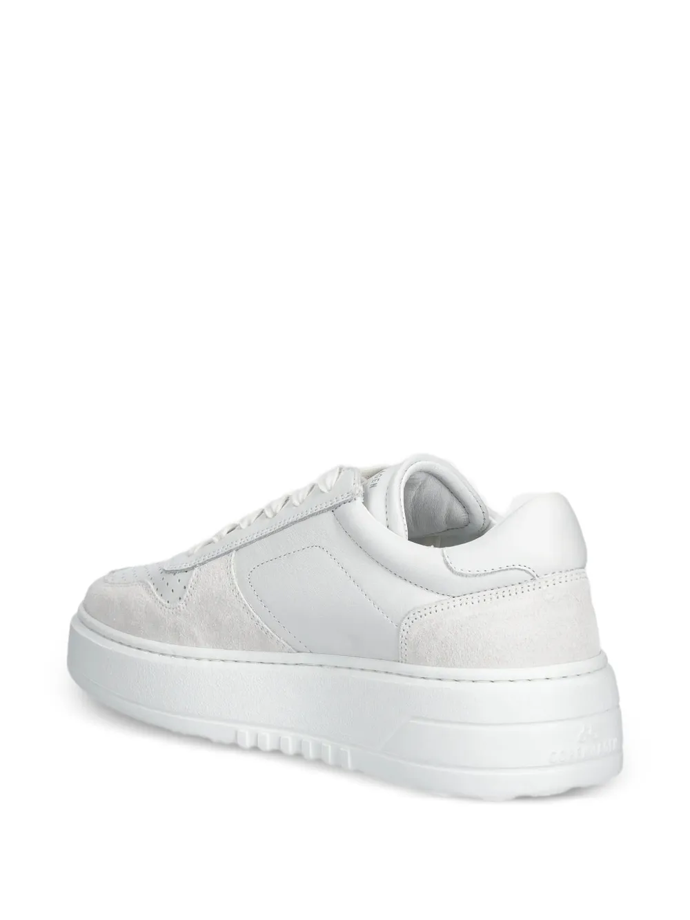 Copenhagen leather lace-up sneakers White