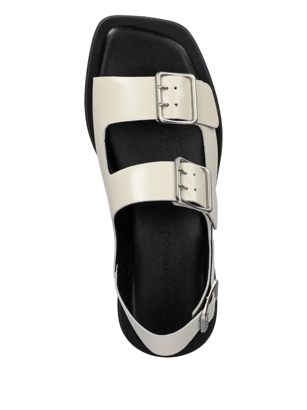 Copenhagen buckle-detail platform sandals Wit
