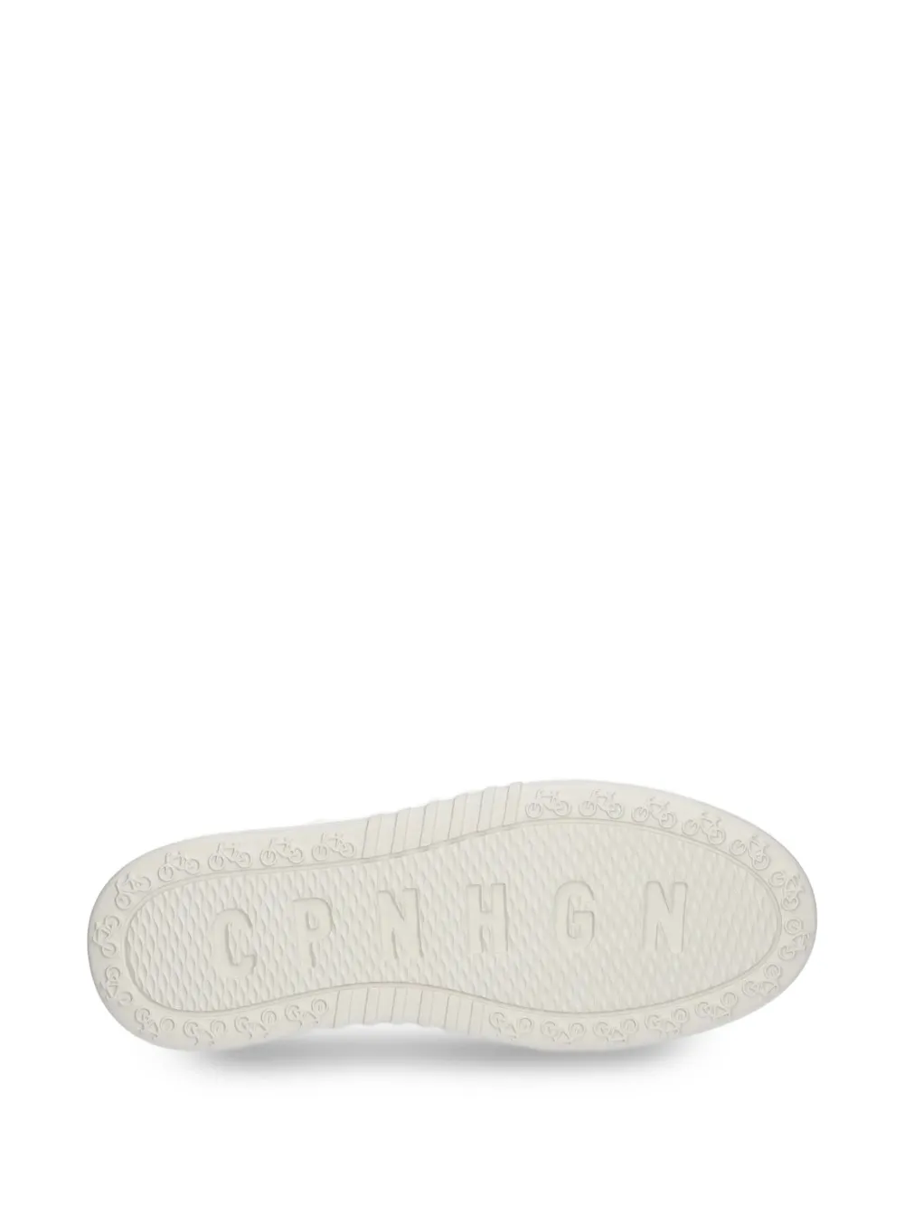 Copenhagen perforated suede leather sneakers Neutrals