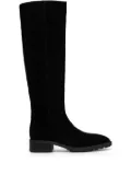 Copenhagen pointed-toe suede boots - Black