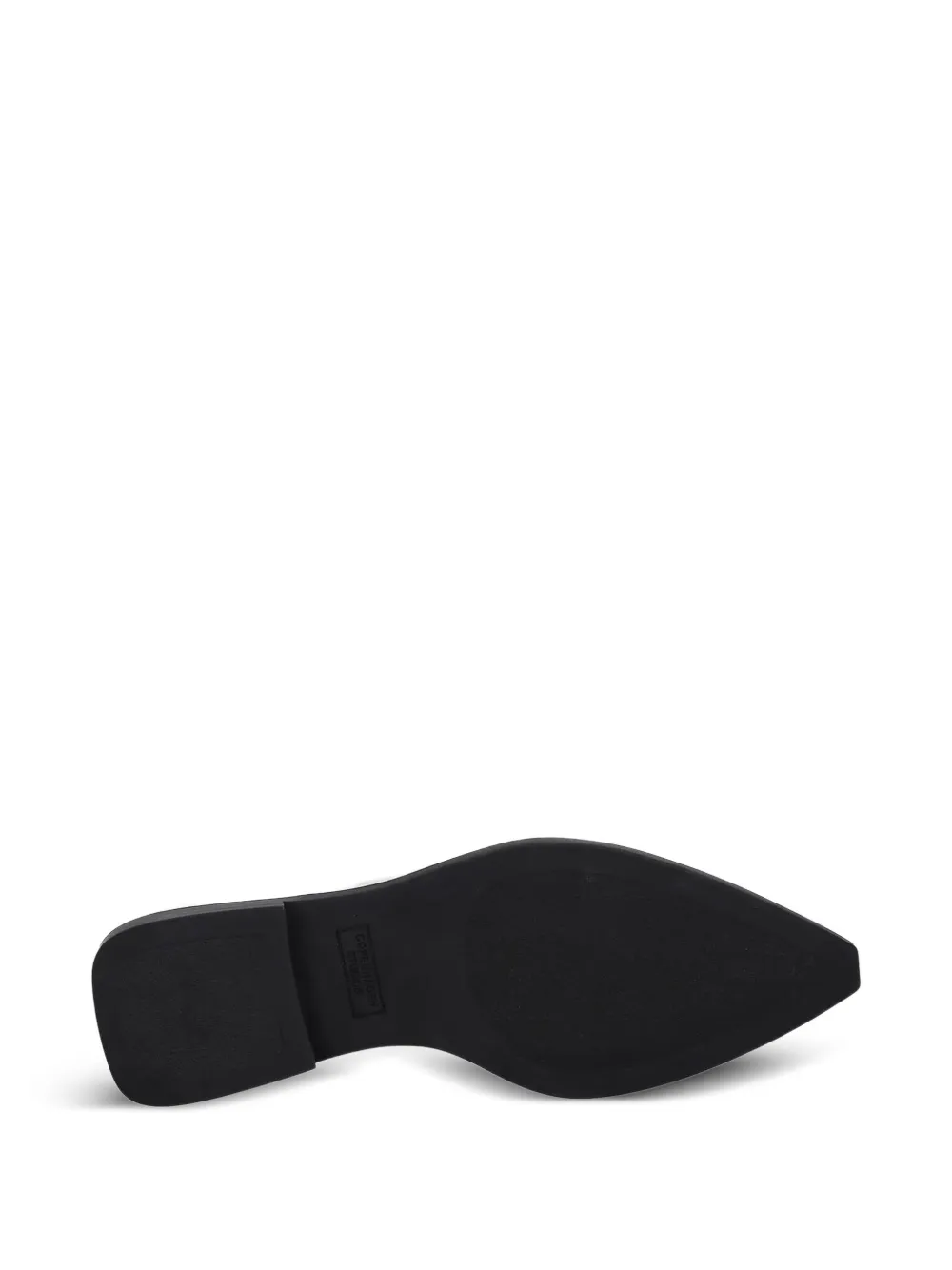 Copenhagen Slingback Pointed-toe Flat Pumps In Neutral