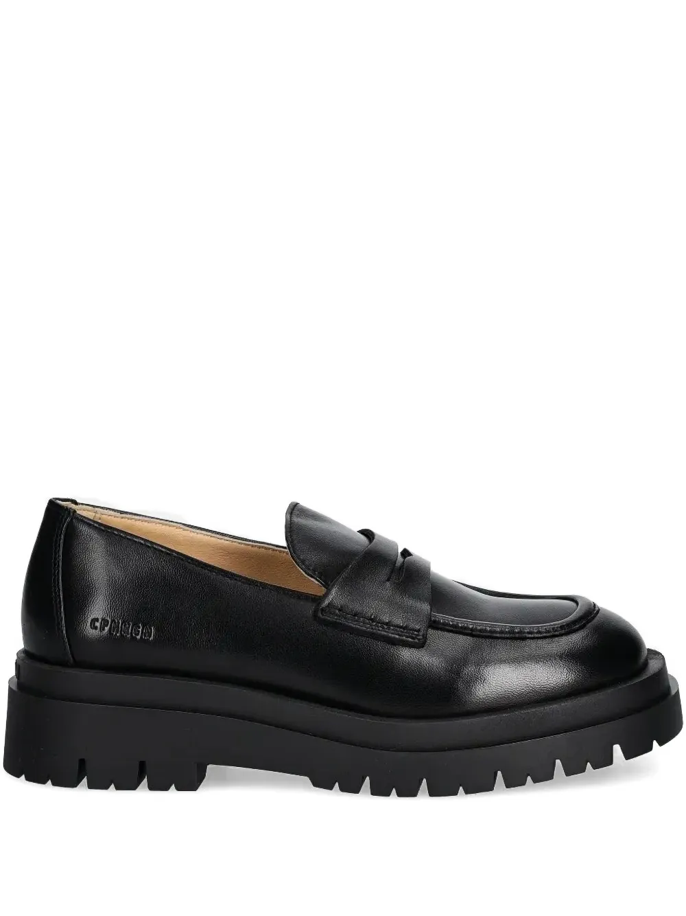 Copenhagen 45 mm loafers met penny bandje Zwart