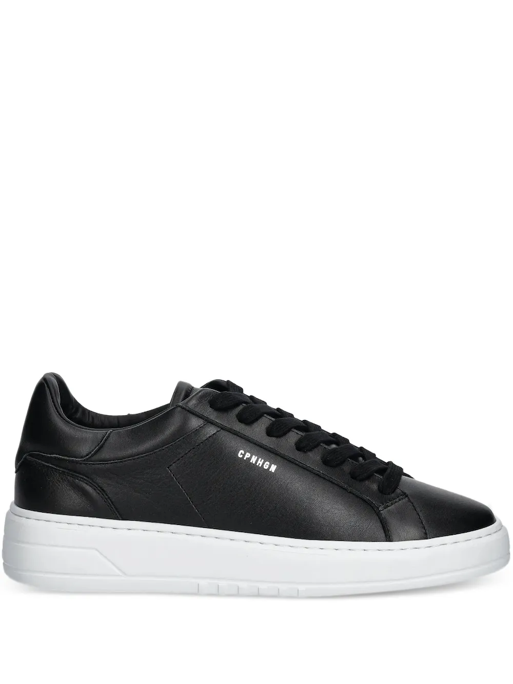 Copenhagen Vitello leren sneakers Zwart