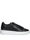 Copenhagen Vitello leather lace-up sneakers - Black