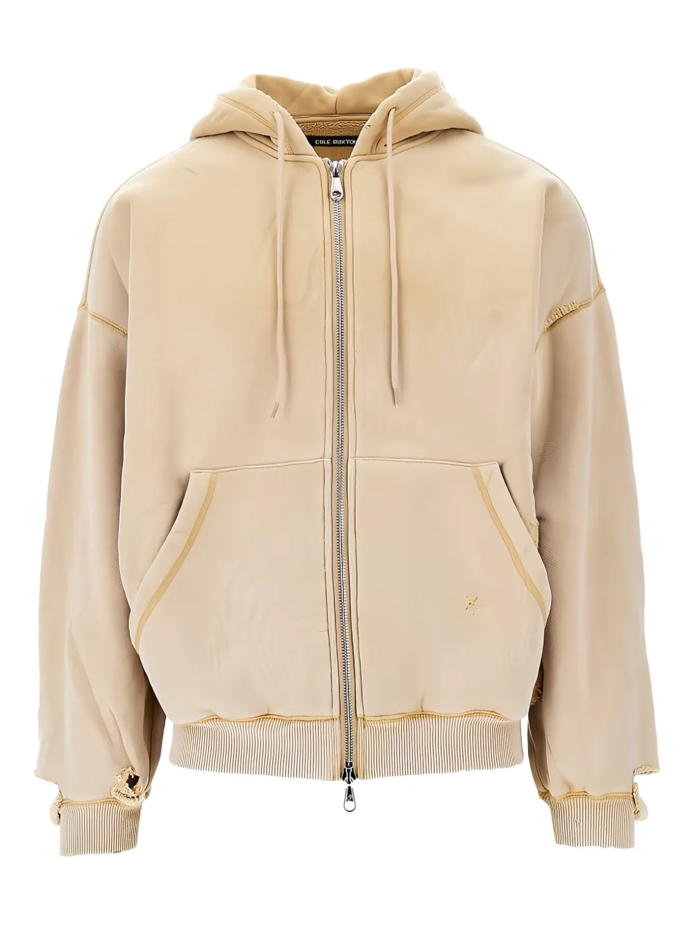 COLE BUXTON zip-up hoodie | Neutrals | Image 1