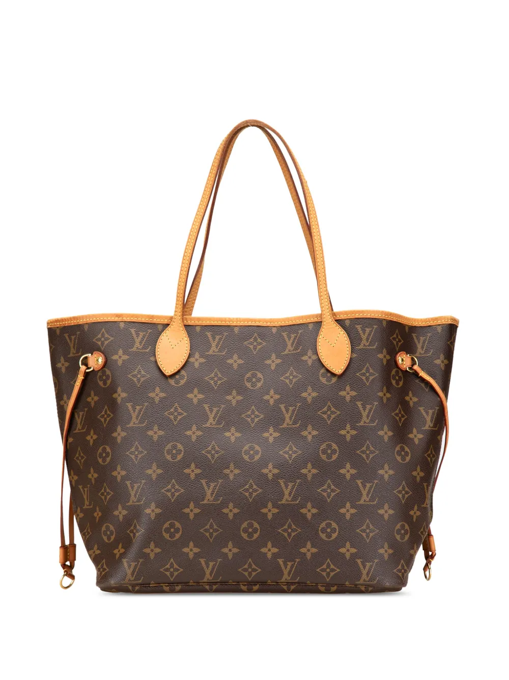 Louis Vuitton Pre-Owned 2012 Monogram Neverfull MM tote bag - ブラウン Louis Vuitton Pre-Owned 2012 Monogram Neverfull MM tote bag - ブラウン