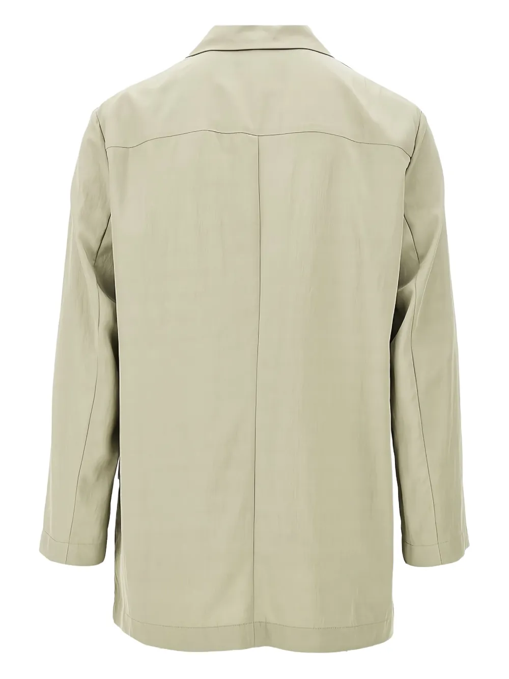 Emporio Armani Blazer met dubbele rij knopen Beige