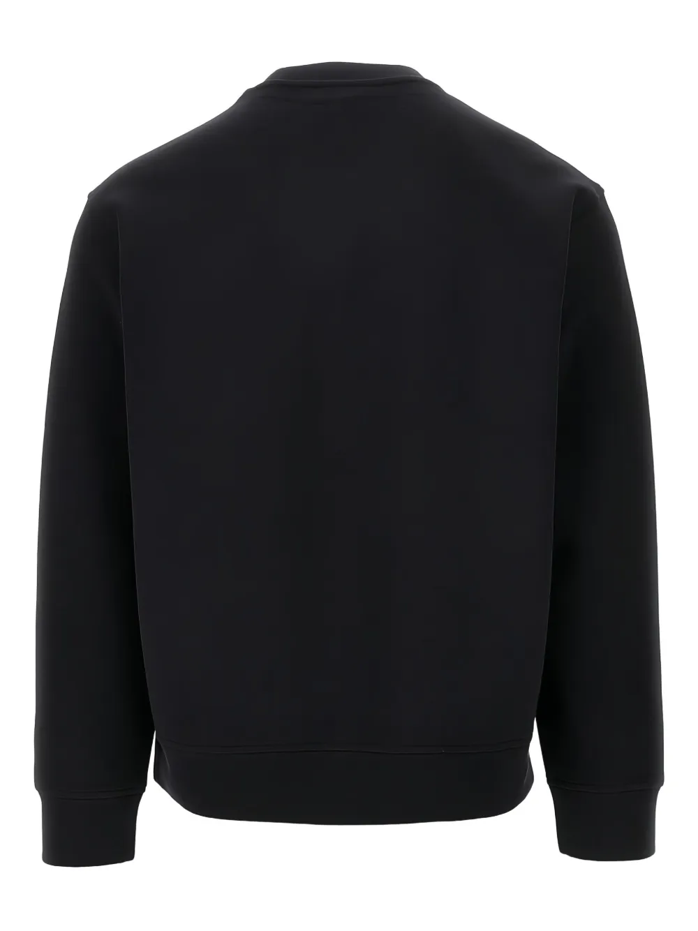 Emporio Armani Sweater verfraaid met logo Zwart