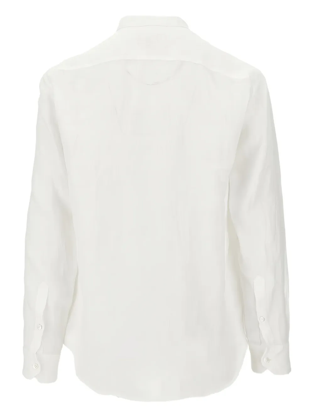 Emporio Armani collarless long-sleeve shirt | Image 2